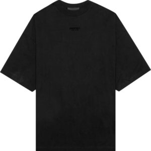 Fear Of God Essentials Small Logo Tee Jet Black